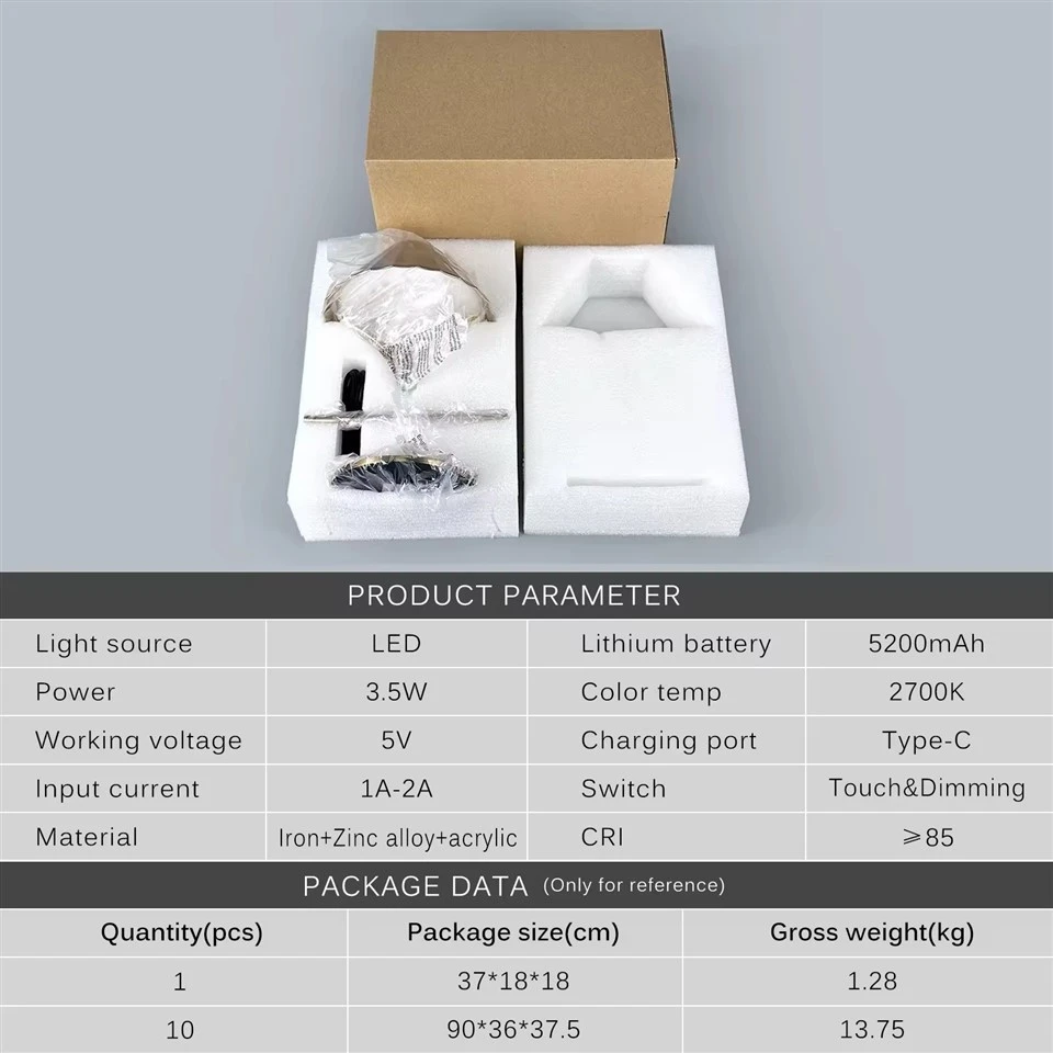 Metal Scallop Cordless Table Lamp Home Decor Battery Led Rechargeable Gold Table Lamp suppliers